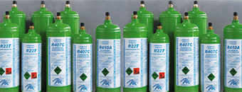 Refrigerant Gas Bottles