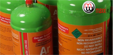 MaxxiLine Disposable Gas Bottles